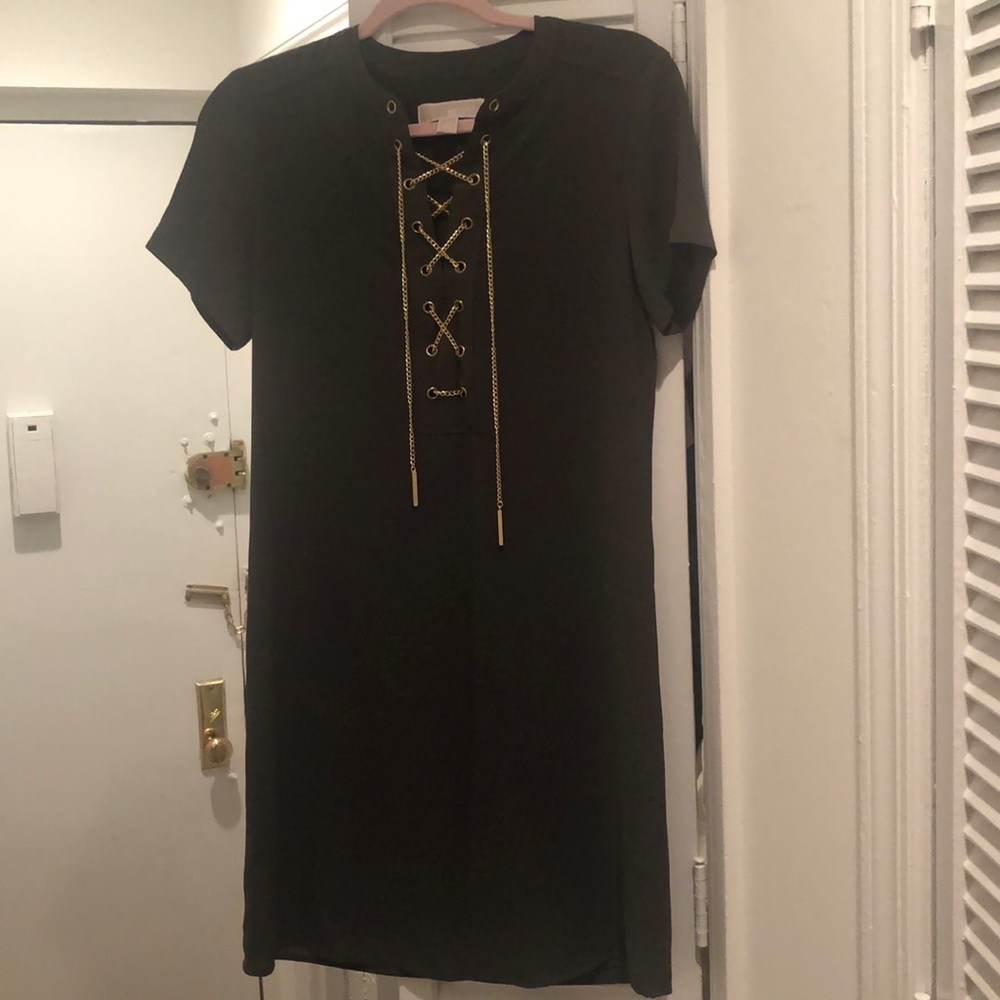 Michael Kors Olive Chain Dress